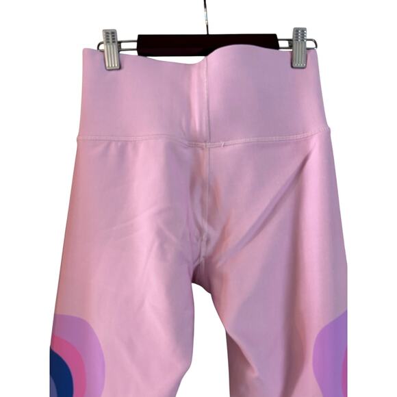 NWT Terez Women’s Psychedelic Butterfly Duoknit Leggings Pink Size Small - Picture 6 of 7